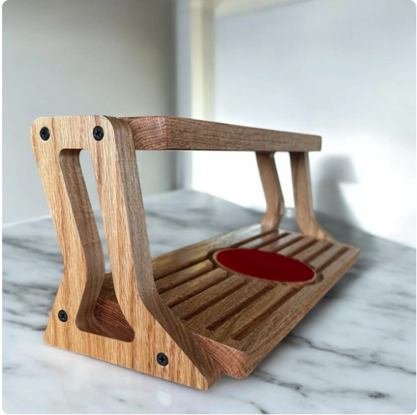 DIY Military Two-Tier Coin Holder Display – DIGITAL Download | CNC G-Code | Display Stand for Coins, Gifts & Office Décor 2